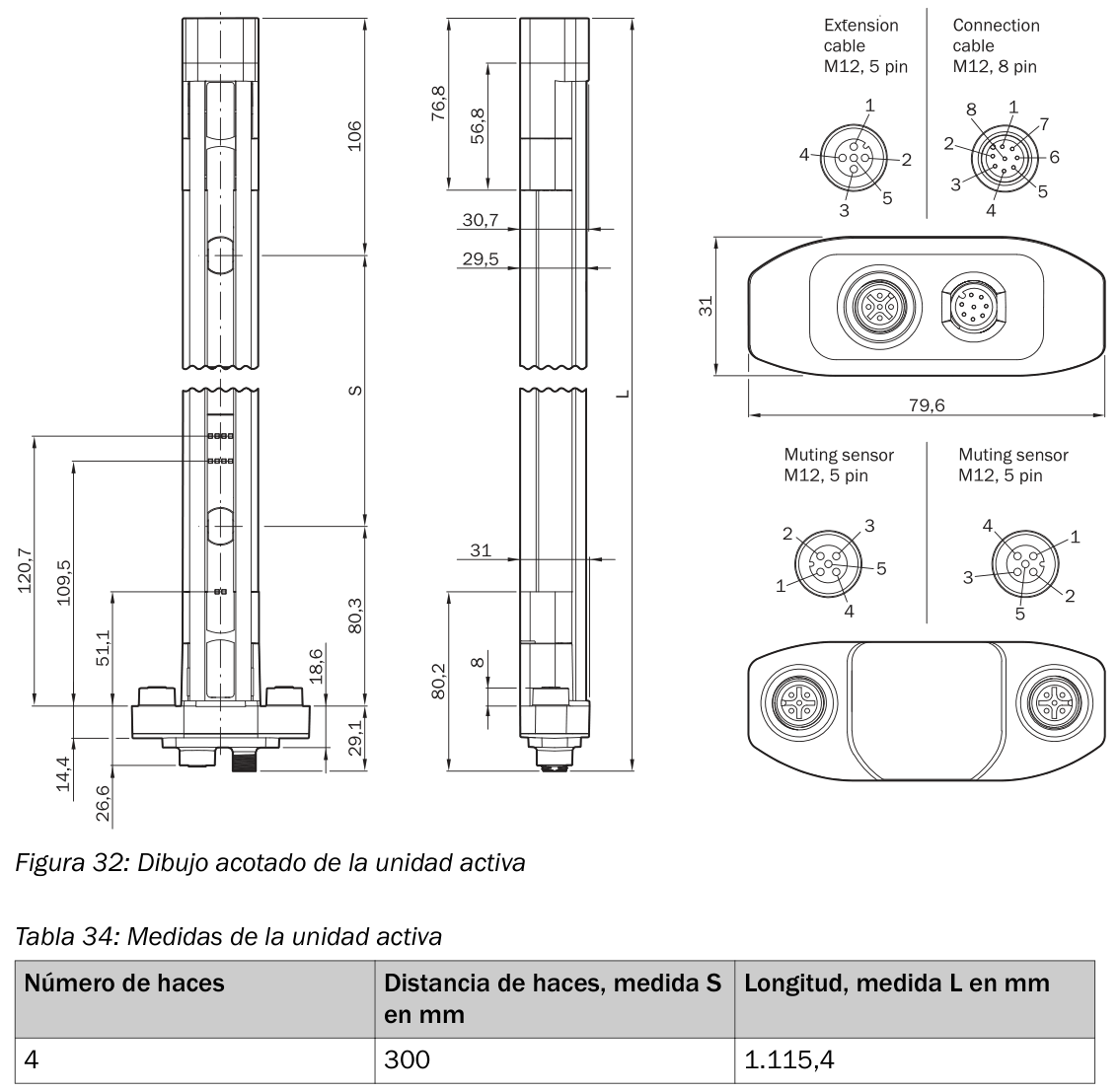 [Klever Portal:6675:4b1320a640f7] SICK Unidad activa de barrera de seguridad - M4M-ZA04300D20