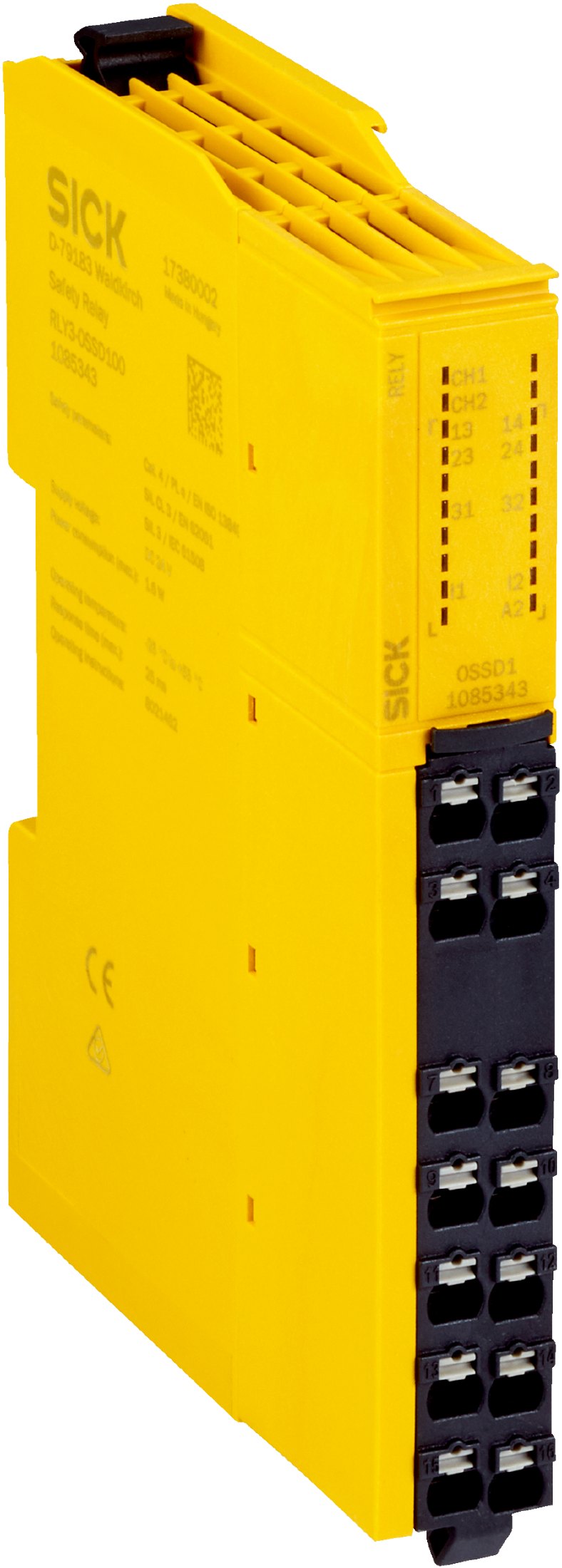 [Klever Portal:6679:3179820641d6] SICK Relé de seguridad - RLY3-OSSD100 · Imagen principal
