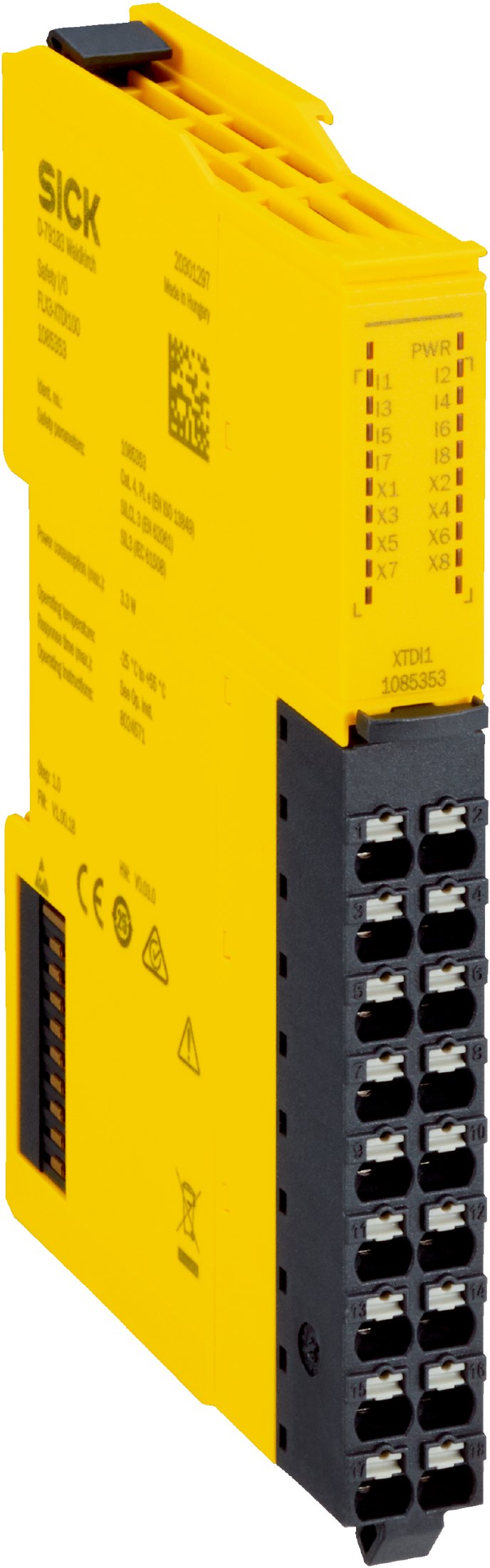 [Klever Portal:6689:a7909d8901ec] SICK Módulo de entradas de seguridad - FLX3-XTDI100 · Imagen principal