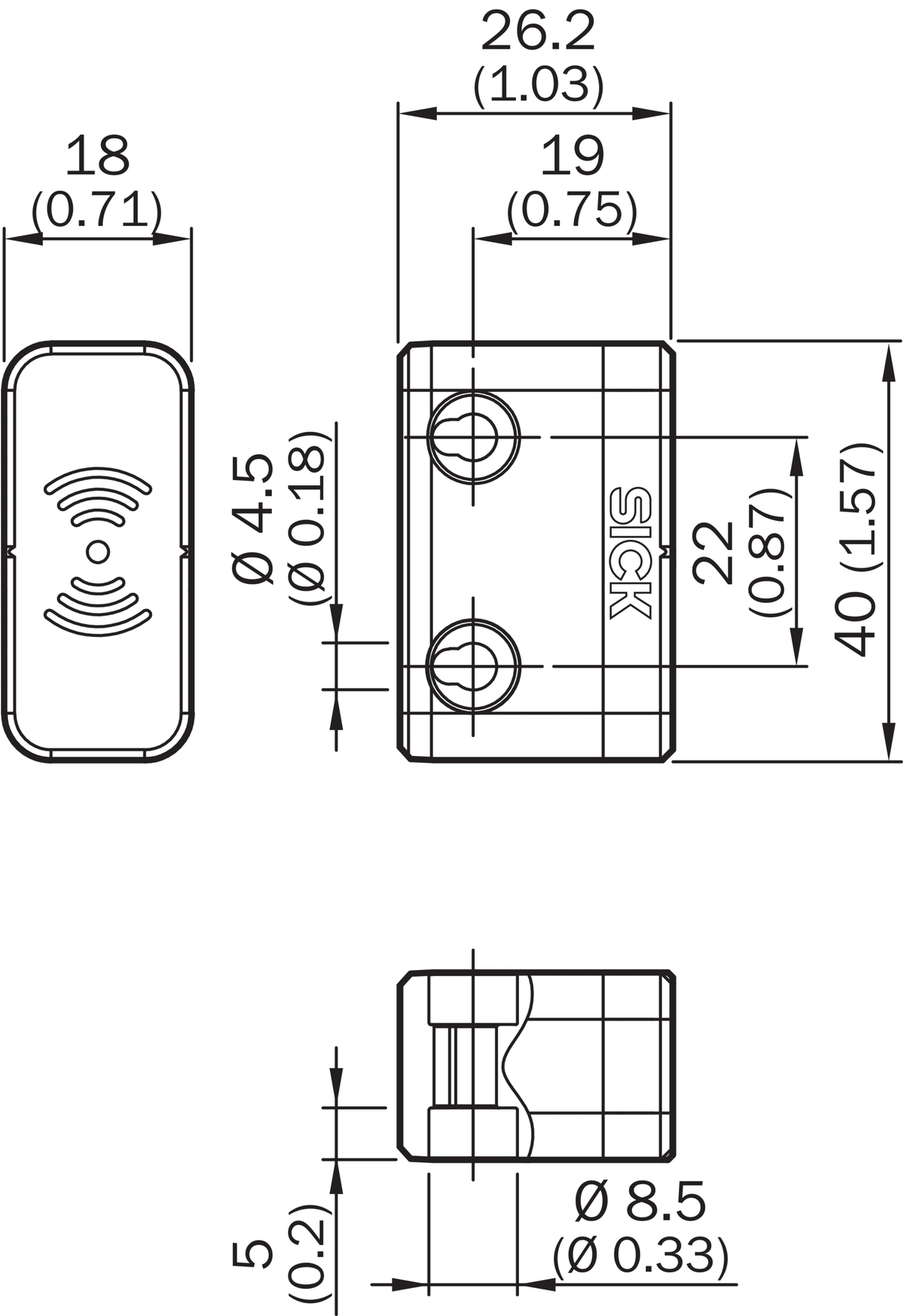 [Klever Portal:6711:dc8e28cabe9a] SICK Interruptor de seguridad RFID - STR1-SASU10P8