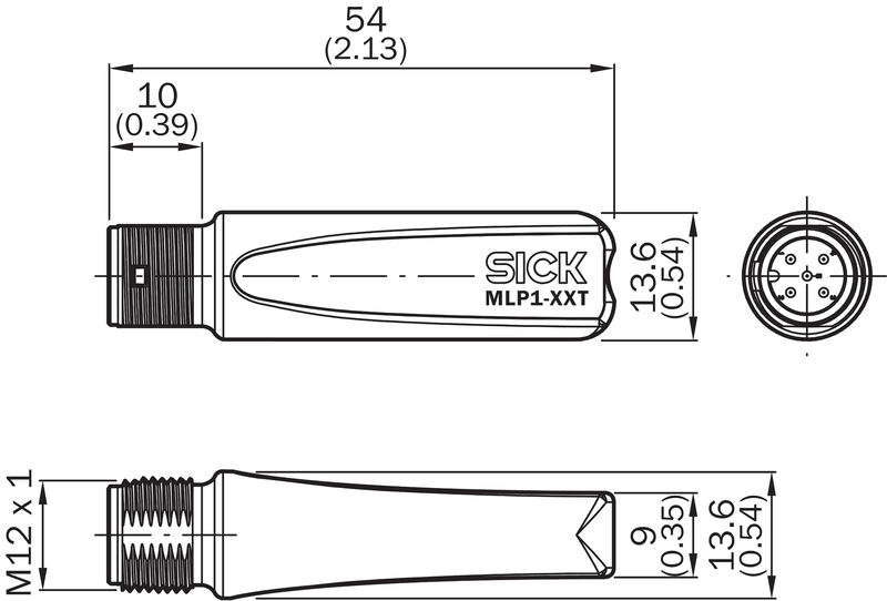 [Klever Portal:6720:fd14d942fa3d] SICK Conector final para conexión en serie - MLP1-XXT