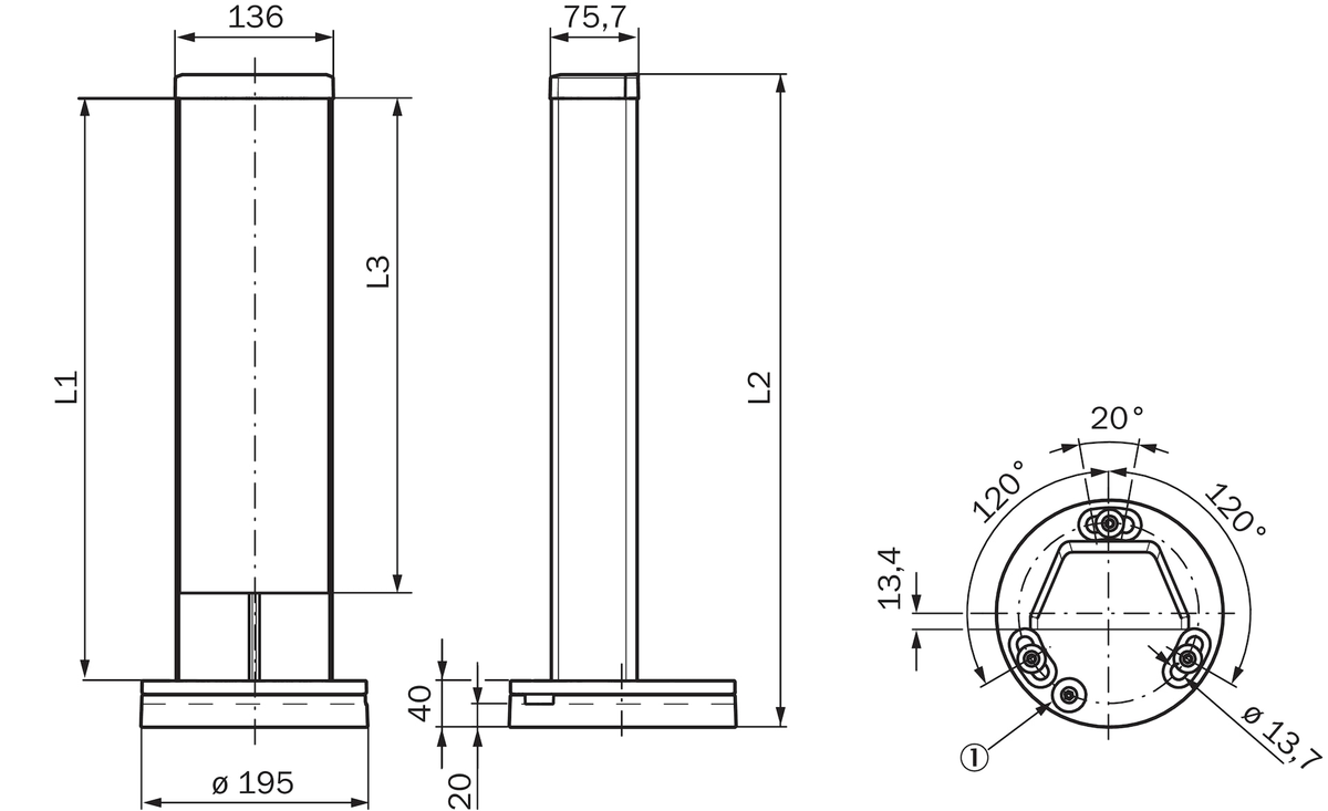 [Klever Portal:6785:cbf1212dc107] SICK Columna de espejo - PM4-A119110000000