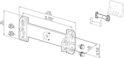 SICK Soporte ajustable para S3000 - Kit de fijación 2