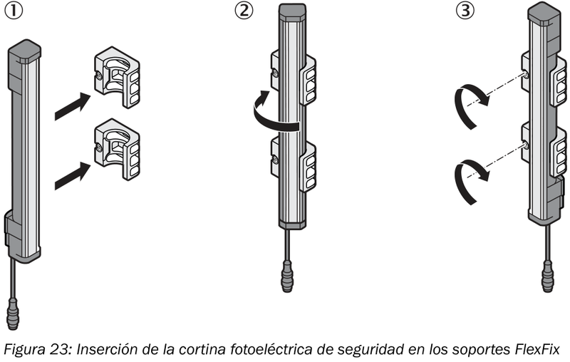 [Klever Portal:6921:8708a4f62111] SICK Kit FlexFix para columna PU3H - BEF-1SHABBKU2