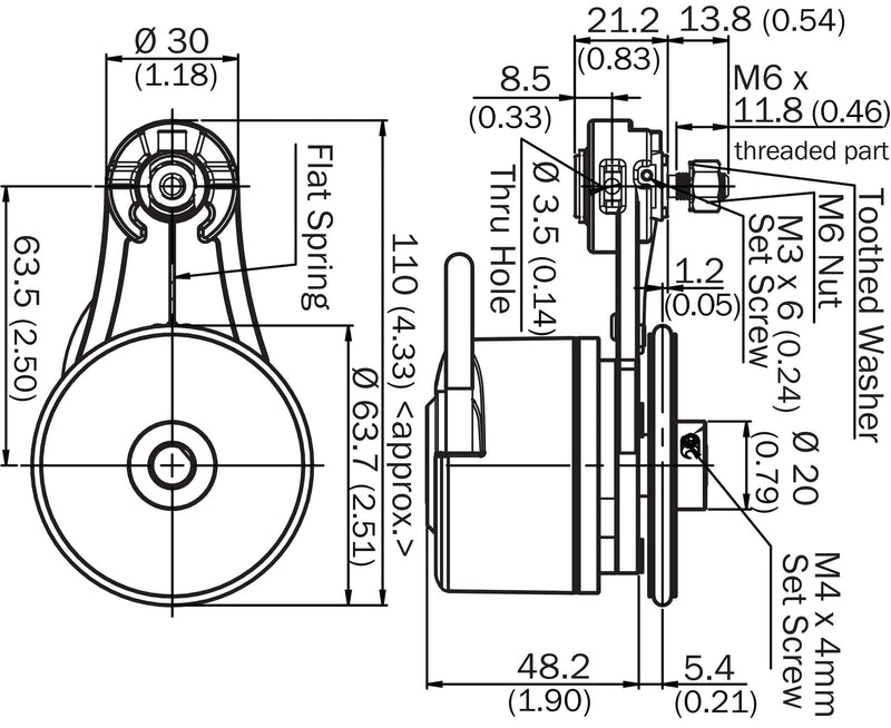 [Klever Portal:6970:4a0d70a1d075] SICK Mecanismo de rueda de medición - BEF-MRS-10-U