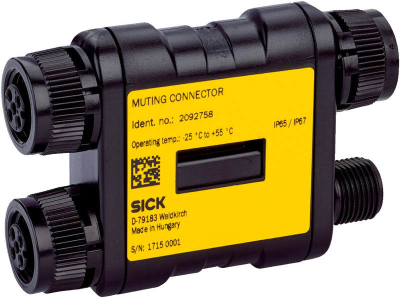 [Klever Portal:6985:c7b8ccc76c2e] SICK Conector para dos sensores de muting - Conector muting 2092758