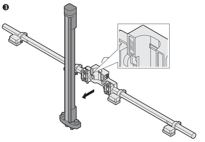 [Klever Portal:7055:db5b68eca684] SICK Soporte de brazo de muting deTec/deTem - 2106455