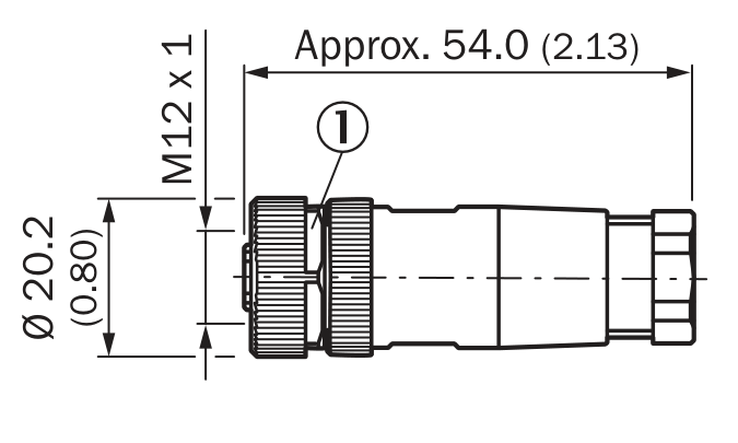 [Klever Portal:7060:59d4d0a8e038] SICK Conector hembra M12 de 4 polos recto - DOS-1204-G