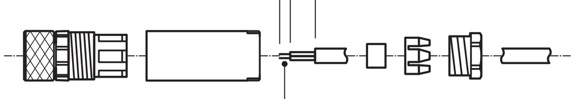[Klever Portal:7076:cc1f6957280d] SICK Conector hembra M8 de 4 polos recto - DOS-0804-G