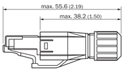 SICK Conector RJ45 Gigabit Ethernet de 8 polos - STE-0J08-GE