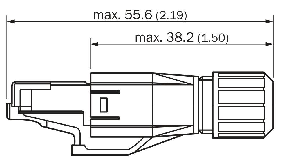 [Klever Portal:7110:be20c5d0d531] SICK Conector RJ45 Gigabit Ethernet de 8 polos - STE-0J08-GE