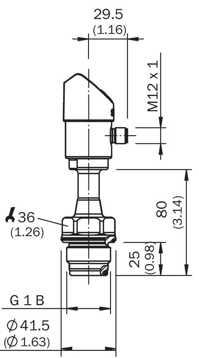[Klever Portal:7212:d18a08c1be19] SICK Sensor de presión relativa PBS Hygienic 0 a 1 bar - PBSH-RB1X0SHGEENMA0Z