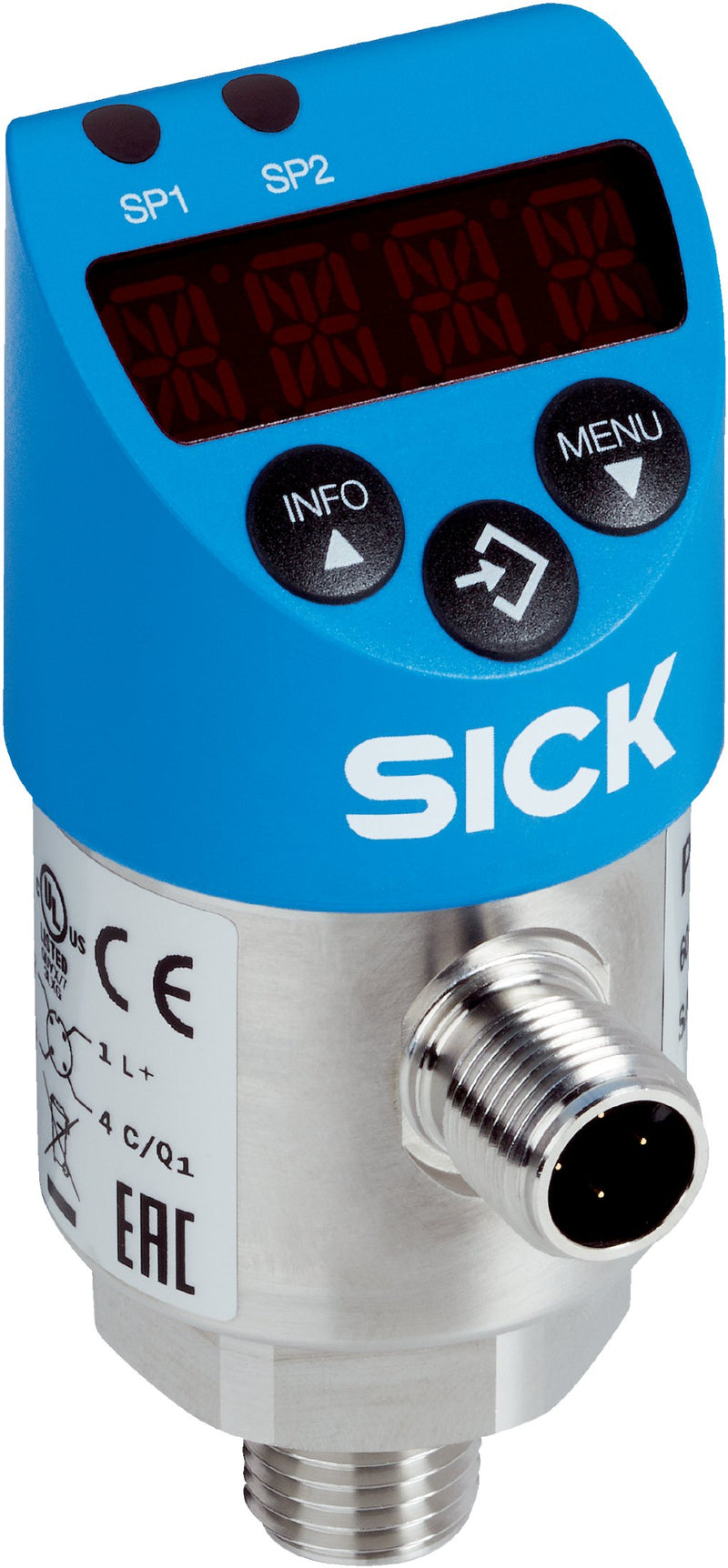 [Klever Portal:7229:14ef54f4d02e] SICK Sensor de presión relativa PBS plus 0 a 10 bar - PBS2-RB010SG1SSDQ5A0Z · Imagen principal