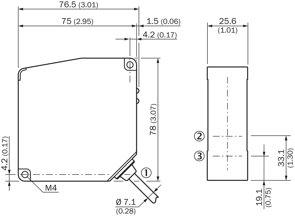 [Klever Portal:7260:eedeee0cc112] SICK Cabezal láser de desplazamiento OD Precision - OD5-30W05