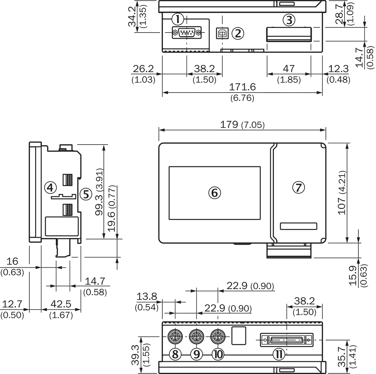 [Klever Portal:7265:5a3a3713ecbf] SICK Unidad de evaluación y visualización OD Precision - AOD5-P1
