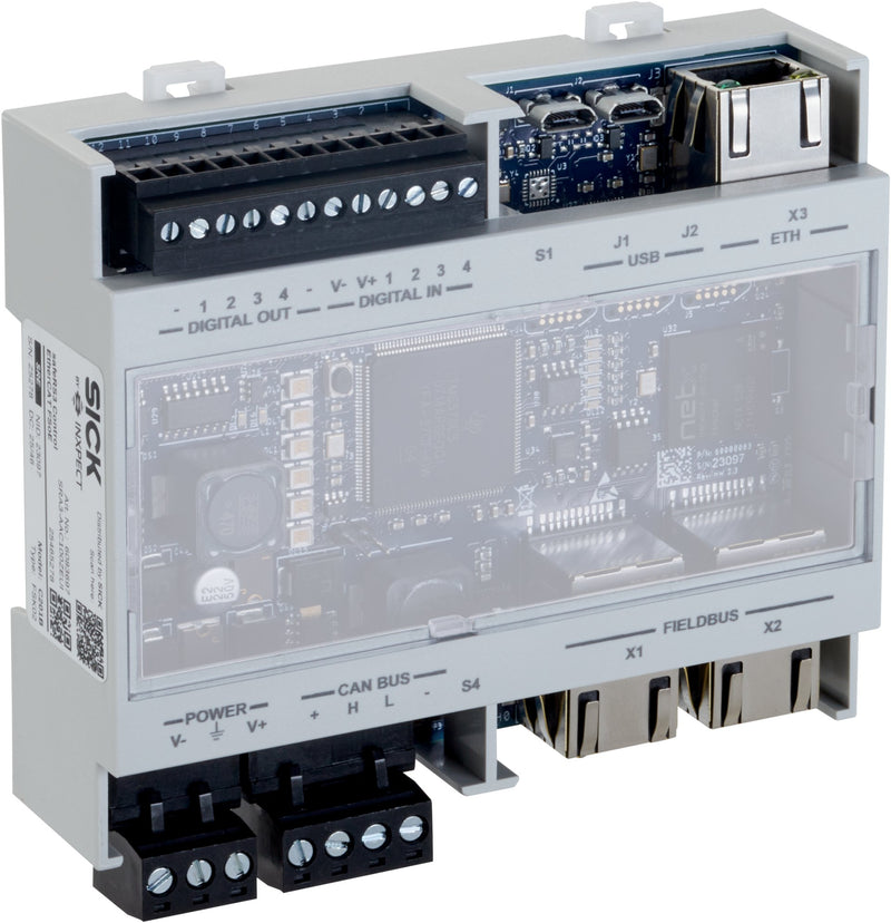 [Klever Portal:7289:41281b79dfa1] SICK Unidad de evaluación safeRS3 PROFINET PROFIsafe - SRA3-AAC100ZPUI · Imagen principal