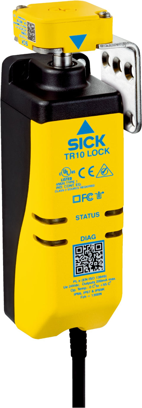 SICK Enclavamiento RFID TR10 Lock con actuador - TR10-SRM01C