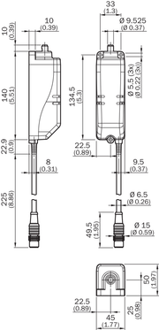 SICK Enclavamiento RFID TR10 Lock con actuador - TR10-SRM01C