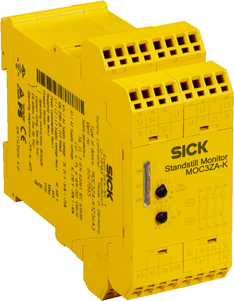 [Klever Portal:7339:59c619f83260] SICK Monitor de parada segura 230 V AC - MOC3ZA-KAZ33A3 · Imagen principal