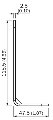 SICK Escuadra de fijación para sensor - BEF-WN-DX35