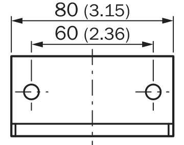 [Klever Portal:7437:8f74ffa8b0f0] SICK Escuadra de fijación para encoder con centraje de 36 mm - BEF-WF-36