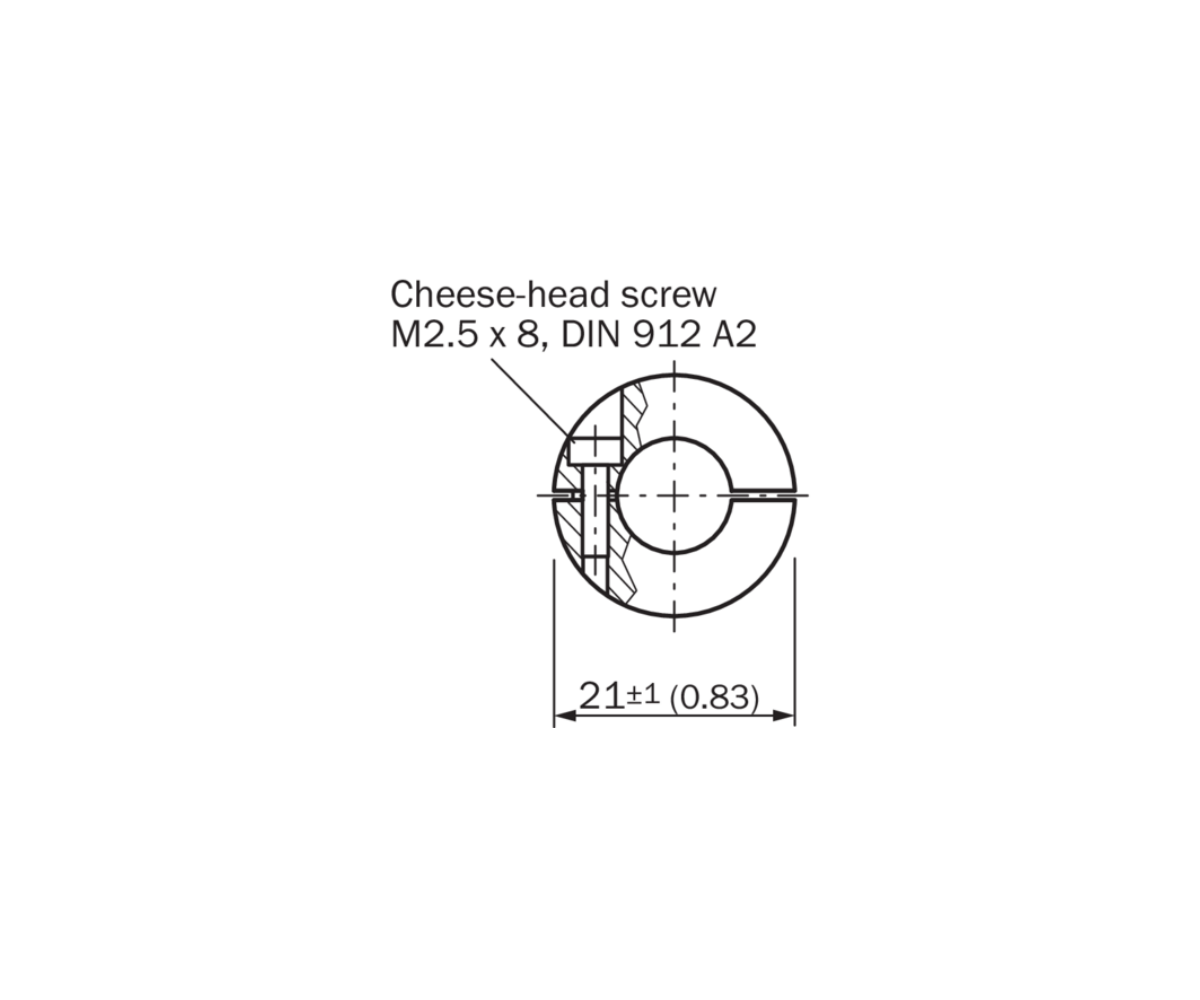[Klever Portal:7465:aaa36fc8f3e4] SICK Acoplamiento de fuelle 10 mm / 10 mm - KUP-1010-B