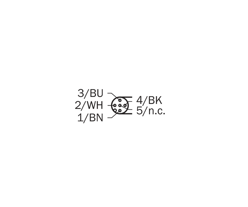 [Klever Portal:7531:f36deaa040d7] SICK Cable M12 hembra acodado de 4 polos, PVC, 5 m - YG2A14-050VB3XLEAX