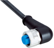 SICK Cable M12 hembra acodado de 4 polos, PUR sin halógenos, 10 m - YG2A14-100UB3XLEAX