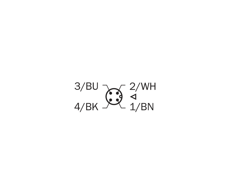 [Klever Portal:7556:68e247e46937] SICK Cable M12 macho recto de 4 polos, PUR sin halógenos, 15 m - YM2A14-150UB3XLEAX