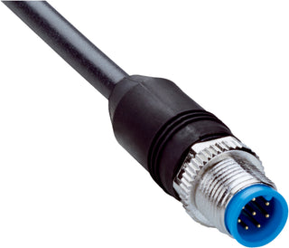 SICK Cable M12 macho recto de 8 polos, PUR sin halógenos, 5 m - YM2A18-050UA5XLEAX