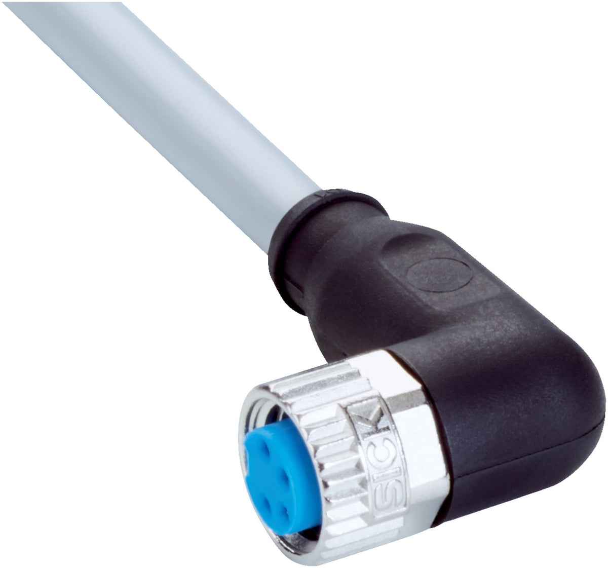 [Klever Portal:7584:77d5bb068229] SICK Cable M8 hembra acodado de 4 polos, PVC, 2 m - YG8U14-020VA3XLEAX · Imagen principal