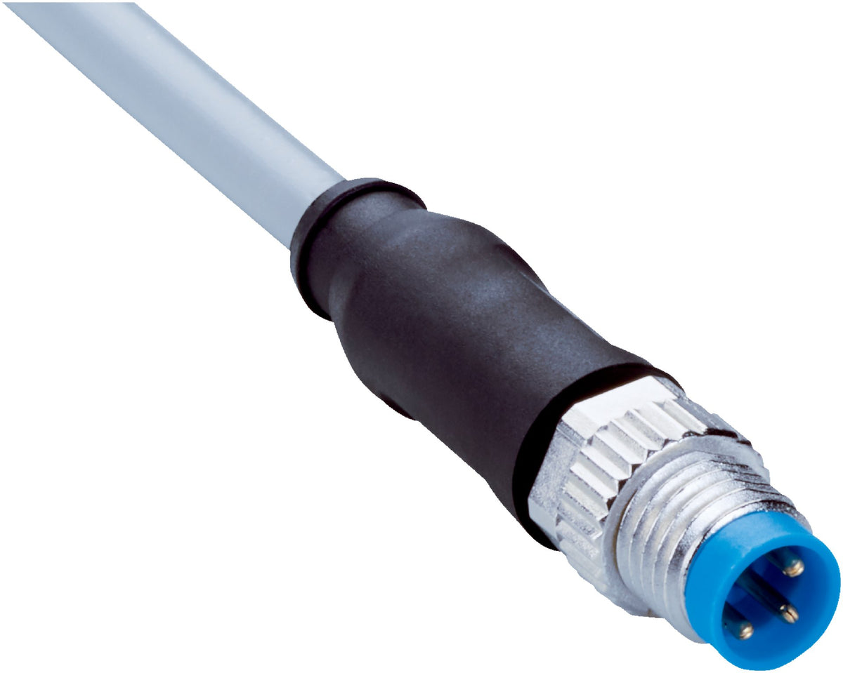 [Klever Portal:7594:29dd0e721a20] SICK Cable M8 macho de 3 polos, PVC, 5 m - YM8U13-050VA1XLEAX · Imagen principal