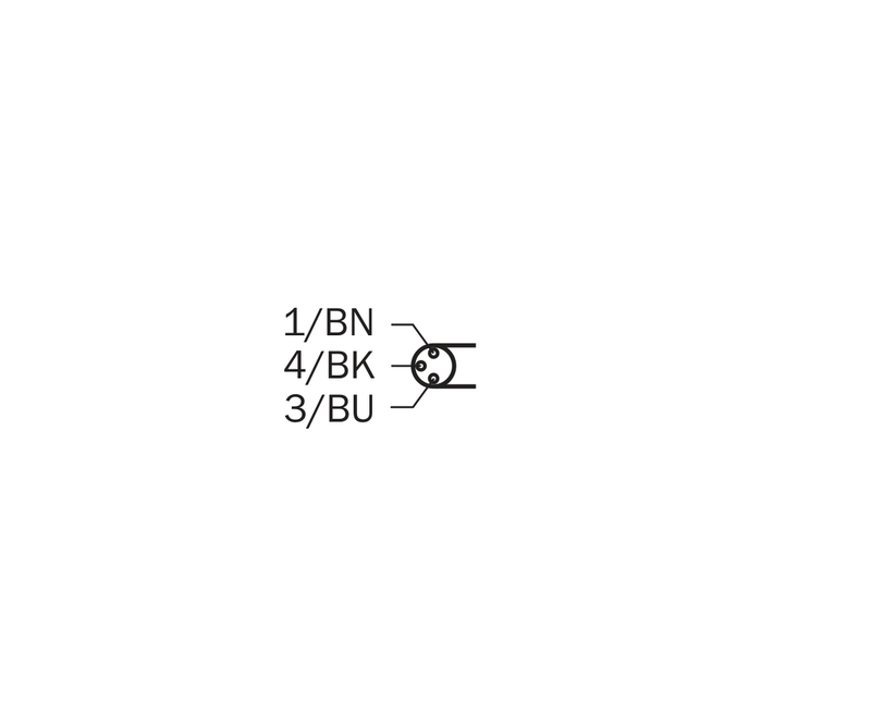 [Klever Portal:7616:8dd6423bac67] SICK Cable M8 hembra acodado de 3 polos, PVC, 1 m - YG8U13-010VA1XLEAX