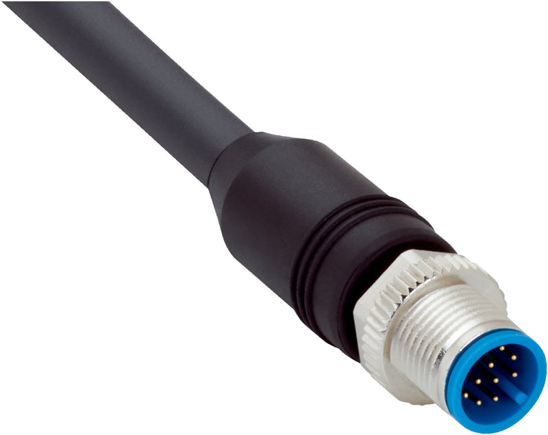[Klever Portal:7634:3255adc48d1c] SICK Cable M12 macho recto de 12 polos, PUR sin halógenos, 10 m - YM2A2B-100UD3XLEAX · Imagen principal