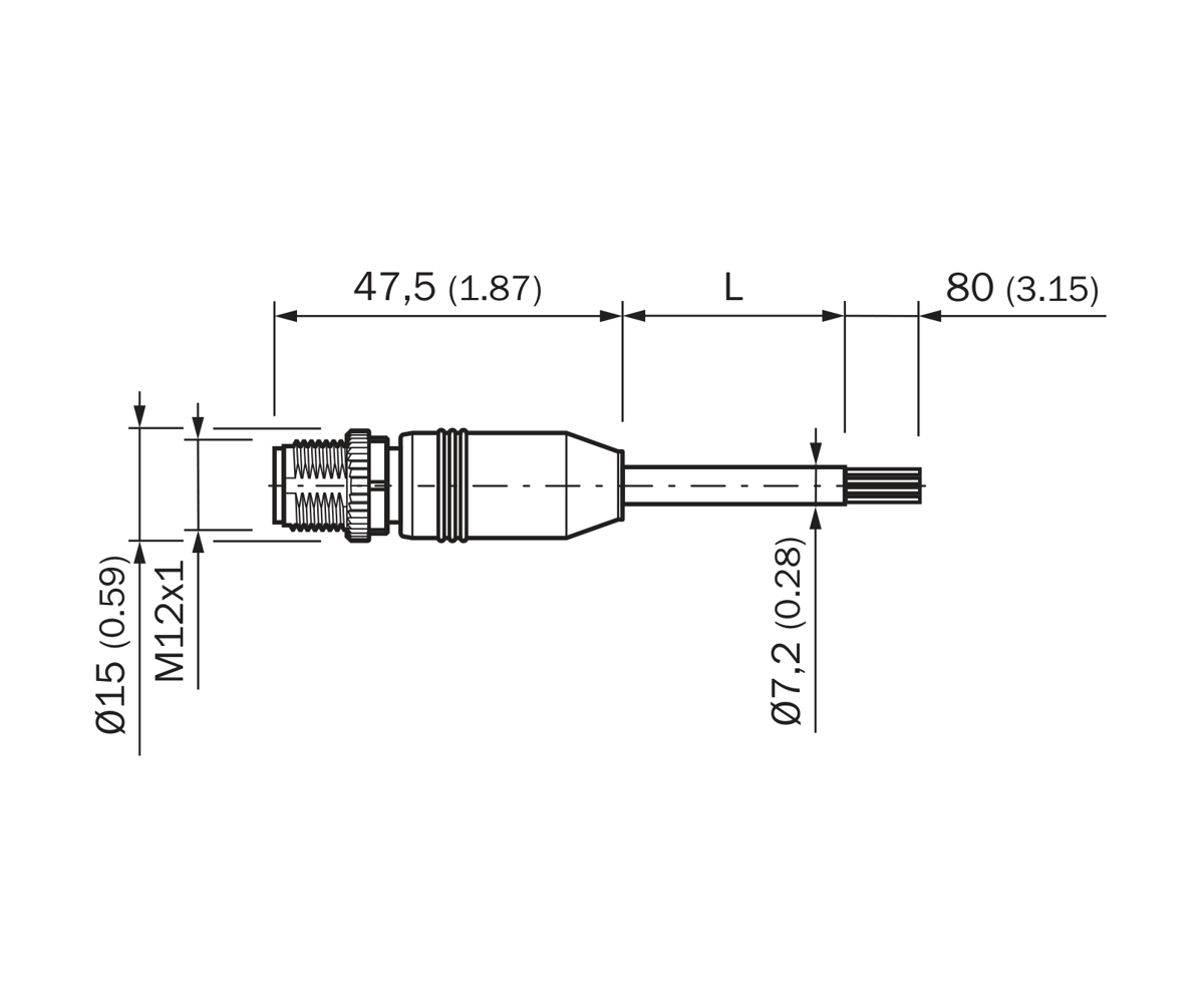 [Klever Portal:7635:342b8270006e] SICK Cable M12 macho recto de 12 polos, PUR sin halógenos, 10 m - YM2A2B-100UD3XLEAX