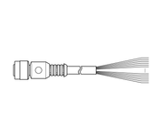 SICK Cable M12 hembra de 17 polos, apantallado, 5 m - YF2ASD-050XXXXLECX