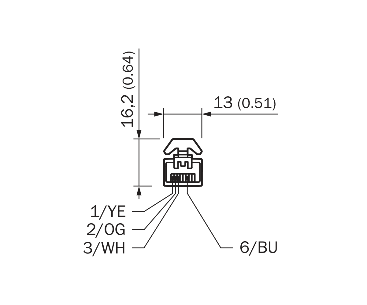 [Klever Portal:7712:e6103fba9ba6] SICK Cable Ethernet M12 a RJ45, CAT5e, 1 m - YM2D24-010PN1MRJA4