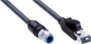 SICK Cable Ethernet M12 a RJ45 para exterior, 5 m - YM2D34-050PN4MRJA4
