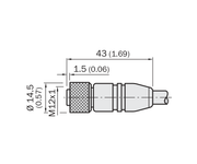 SICK Cable M12 hembra de 8 polos, apantallado, 20 m - YF2A68-200XXXXLEAX