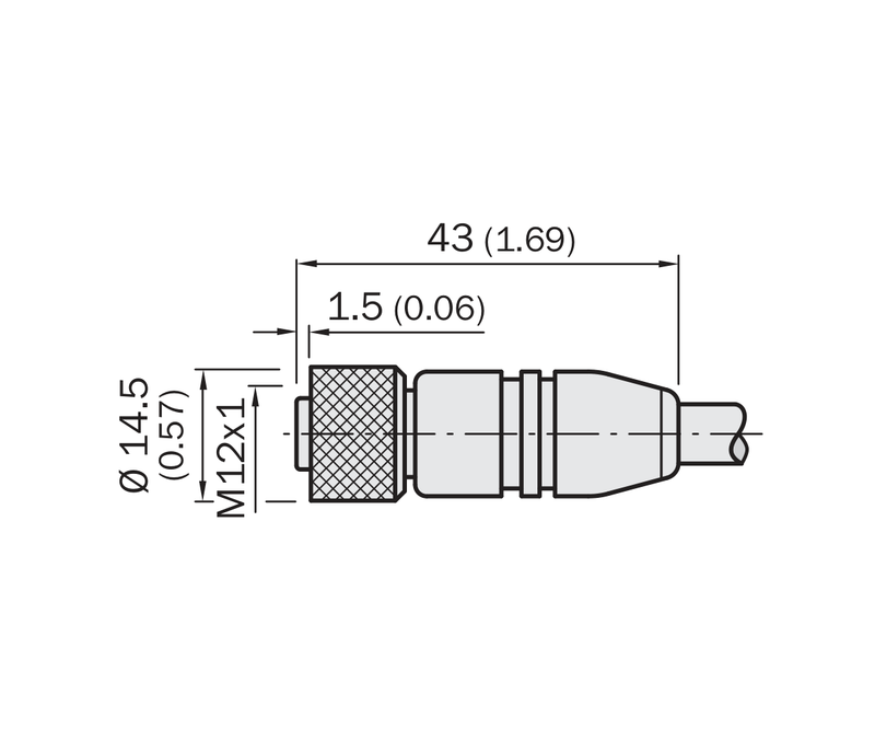 [Klever Portal:7745:186a7ee92d8e] SICK Cable M12 hembra de 8 polos, apantallado, 20 m - YF2A68-200XXXXLEAX