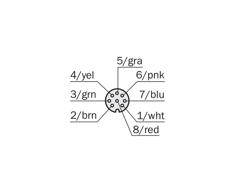 [Klever Portal:7746:1ab383ba64c7] SICK Cable M12 hembra de 8 polos, apantallado, 20 m - YF2A68-200XXXXLEAX