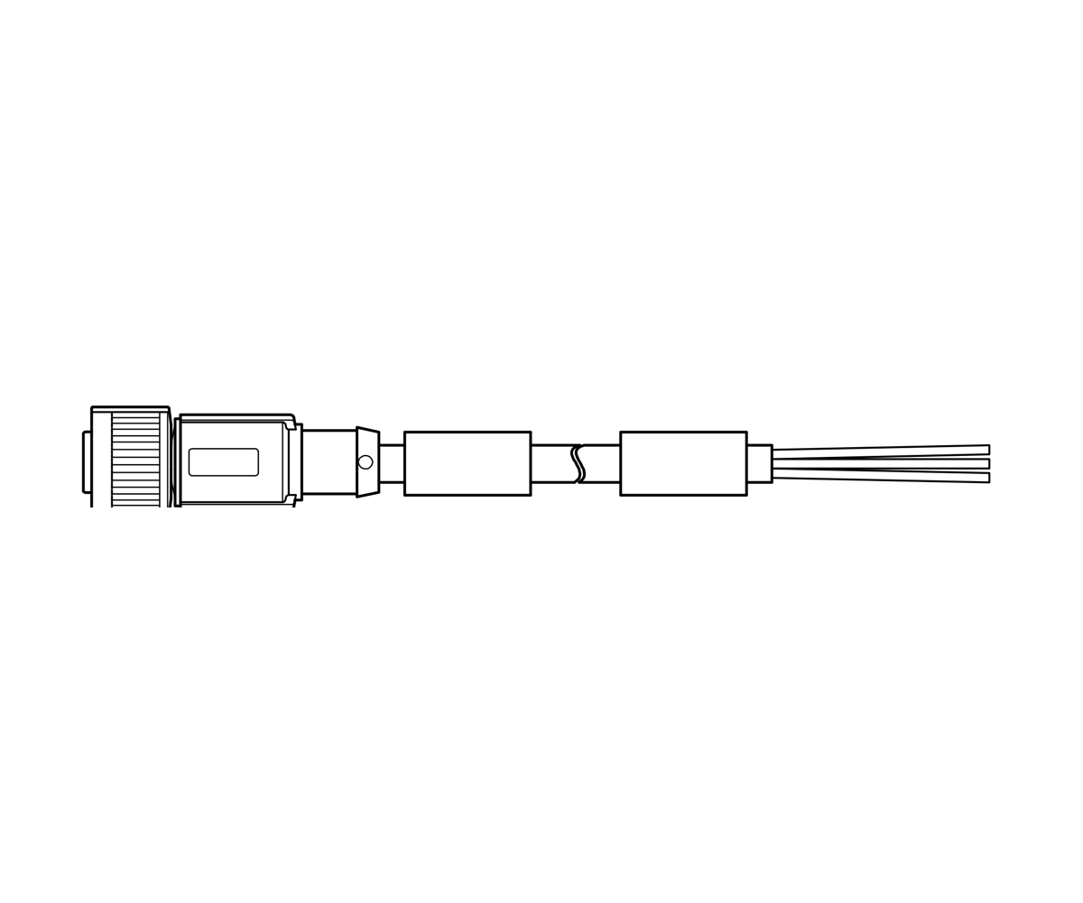 [Klever Portal:7750:d24a57355305] SICK Cable de alimentación M12 hembra, 4 × 0,5 mm², 10 m - YF2A64-100XXXXLEAX