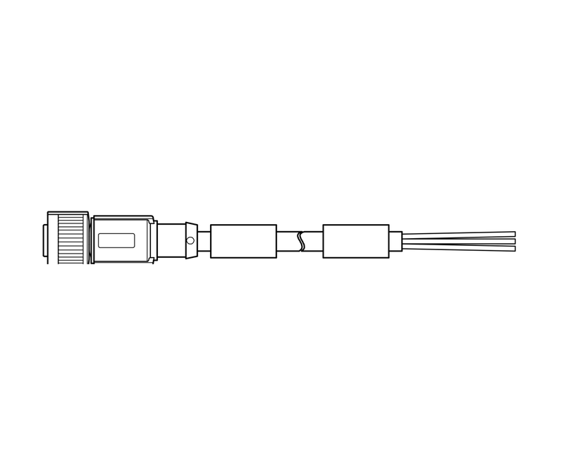 [Klever Portal:7750:d24a57355305] SICK Cable de alimentación M12 hembra, 4 × 0,5 mm², 10 m - YF2A64-100XXXXLEAX