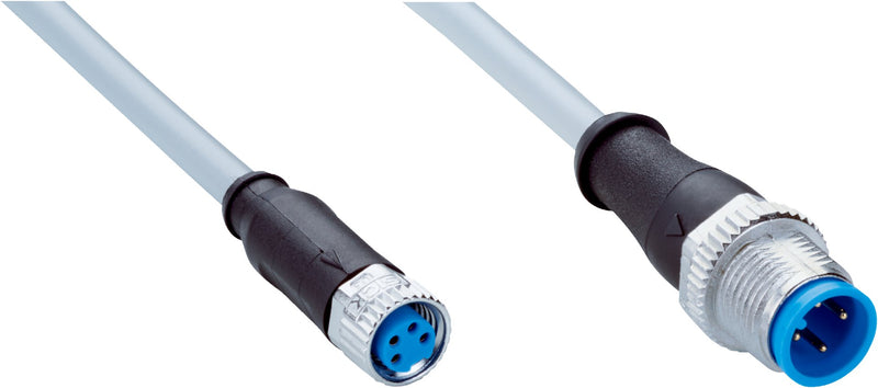[Klever Portal:7774:2a643289891c] SICK Cable sensor/actuador M8 hembra a M12 macho, 0,6 m - YF8U14-C60VA3M2A14 · Imagen principal