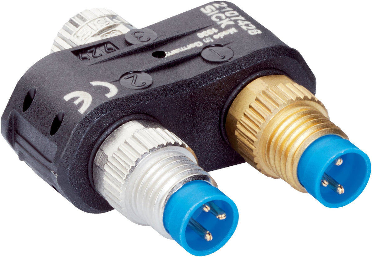 [Klever Portal:7789:0ff812fd4be0] SICK Distribuidor M8 en Y de 4 polos a dos salidas de 3 polos - YF8U14-000S01MY8A3 · Imagen principal