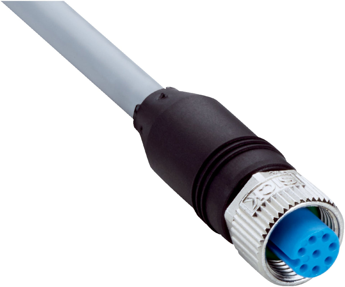 [Klever Portal:7794:06c0b944a6b5] SICK Cable M12 hembra de 8 polos, PVC apantallado, 5 m - YF2A28-050S01XLEAX · Imagen principal