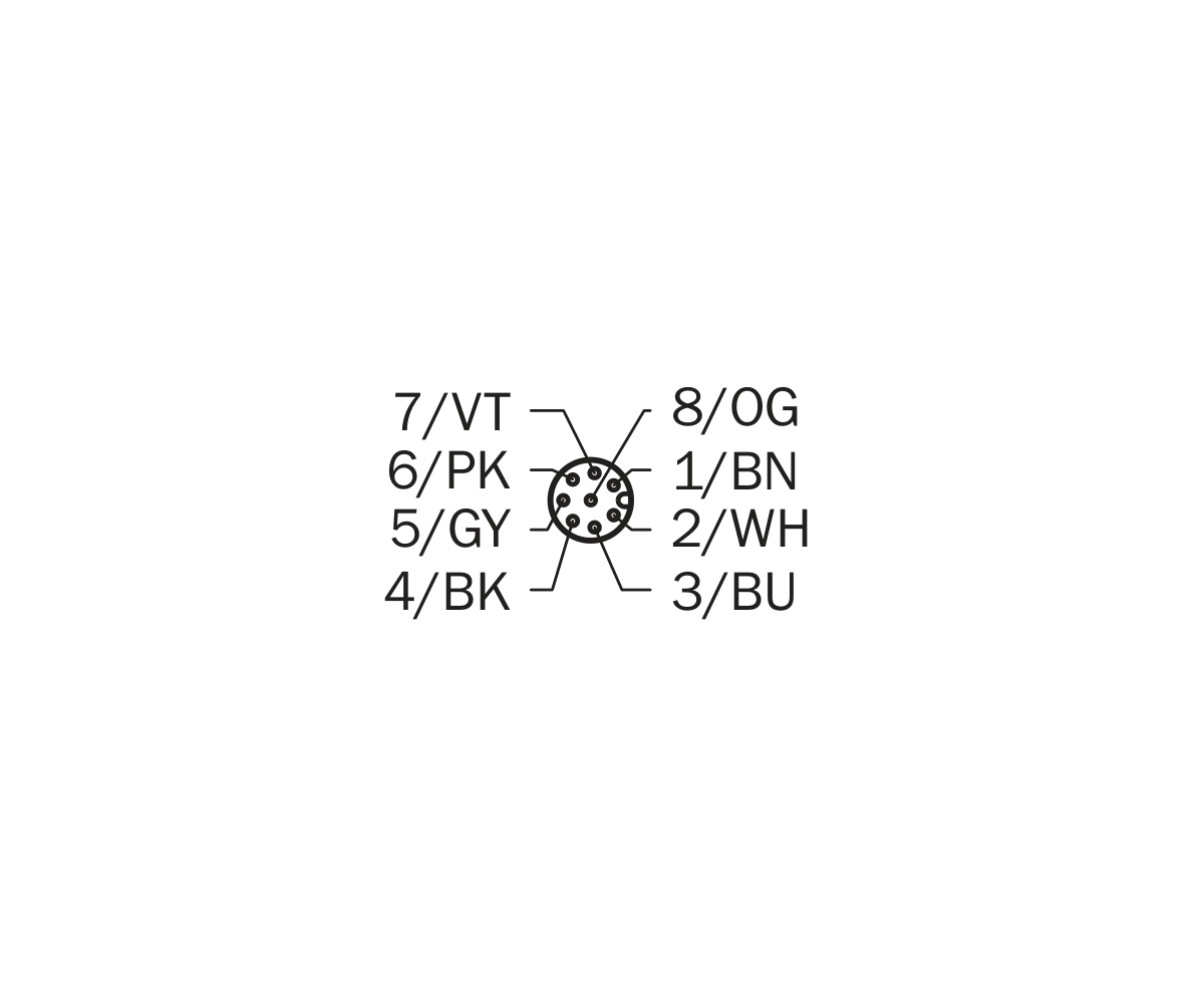 [Klever Portal:7796:182a8ca8542f] SICK Cable M12 hembra de 8 polos, PVC apantallado, 5 m - YF2A28-050S01XLEAX