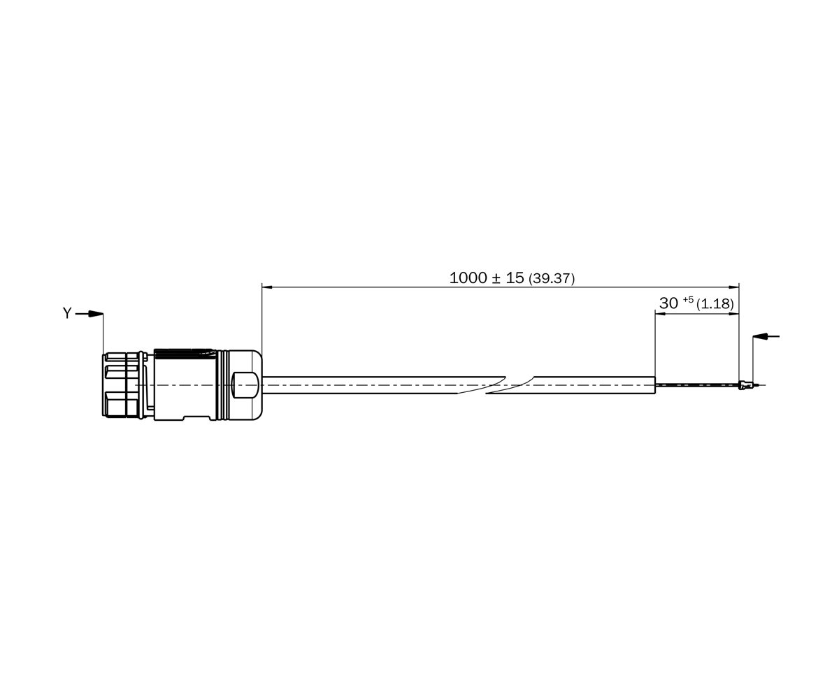 [Klever Portal:7805:d17444121beb] SICK Cable adaptador HIPERFACE JST a M23, 1 m - DSL-2317-G01MJB6