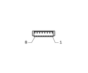 SICK Cable adaptador HIPERFACE JST a M23, 1 m - DSL-2317-G01MJB6