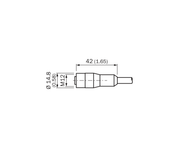 SICK Cable M12 hembra, 7 conductores y pantalla, 7,5 m - DOL-127SG7M5E25KM0